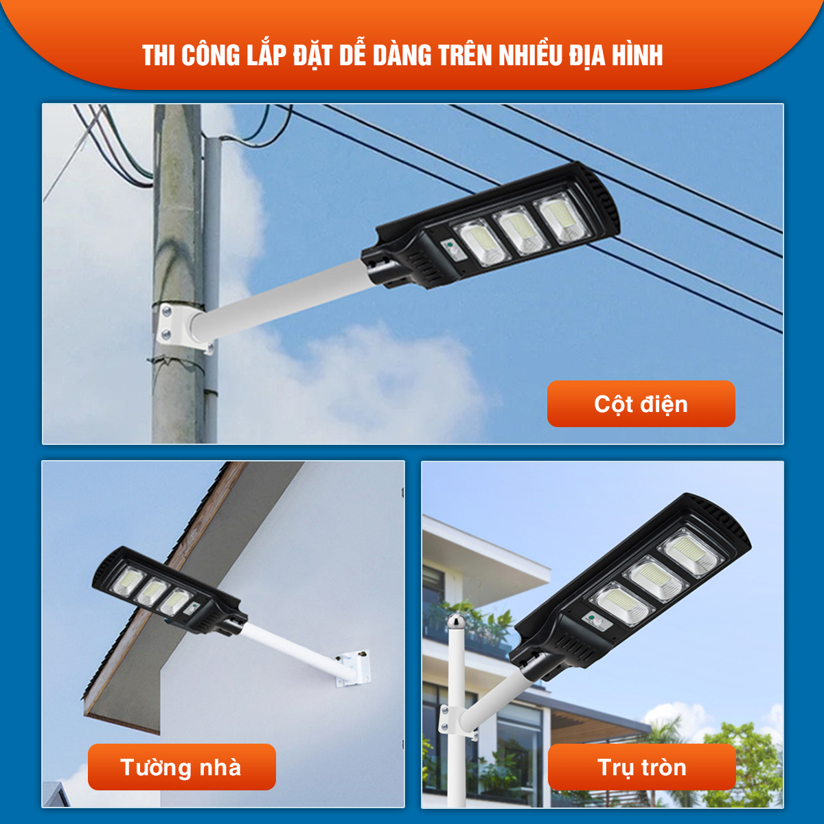 Đèn năng lượng mặt trời 2 - Pin công nghệ chống trai 28.000mAh(10 - 20h), Quạt 22V Tubo siêu khỏe